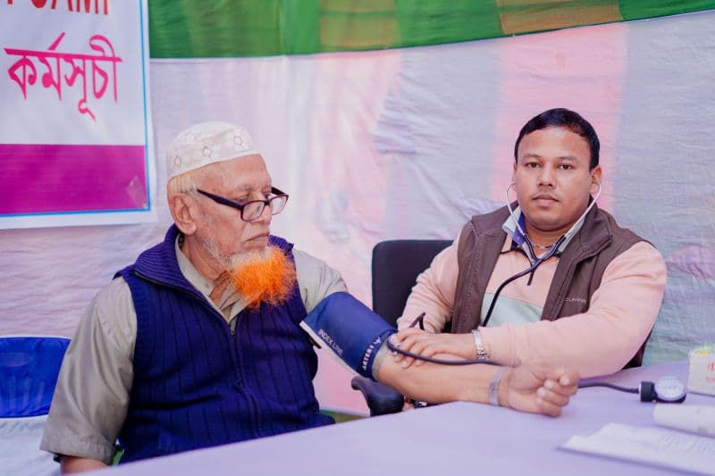 Free Medical Health Camp for Residents of the nearby Local Community.